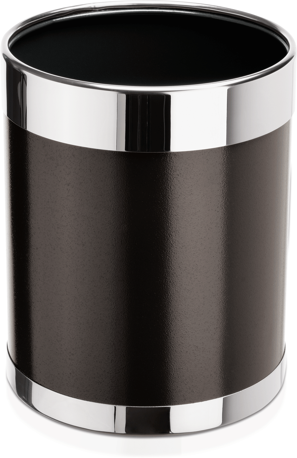 Papierkorb, Ø 22 cm, braun, pulverbeschichteter Stahl Papierkorb, Ø 22 cm, braun, pulverbeschichteter Stahl