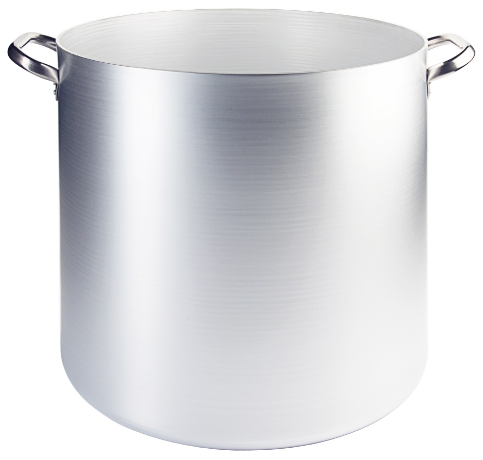 Bouillonkessel Aluminium - Ø 50,0 cm - Höhe 50,0 cm - Volumen 85 Liter
