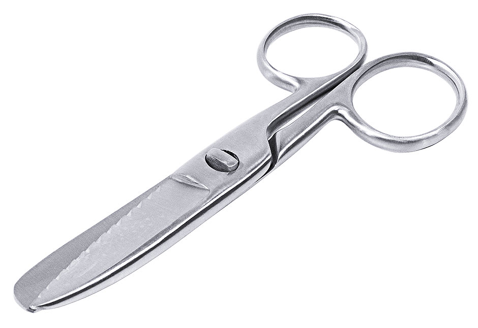 Fischschere - Klingenlänge 6,5 cm - Länge 18,5 cm