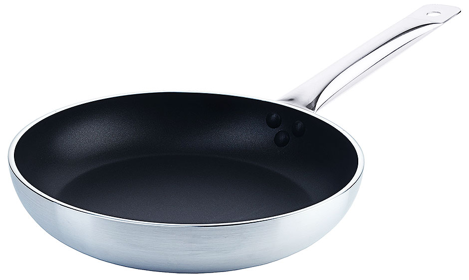 Bratpfanne Antihaft Ø 24 cm - Höhe 4,5 cm - Stiellänge 23,0 cm