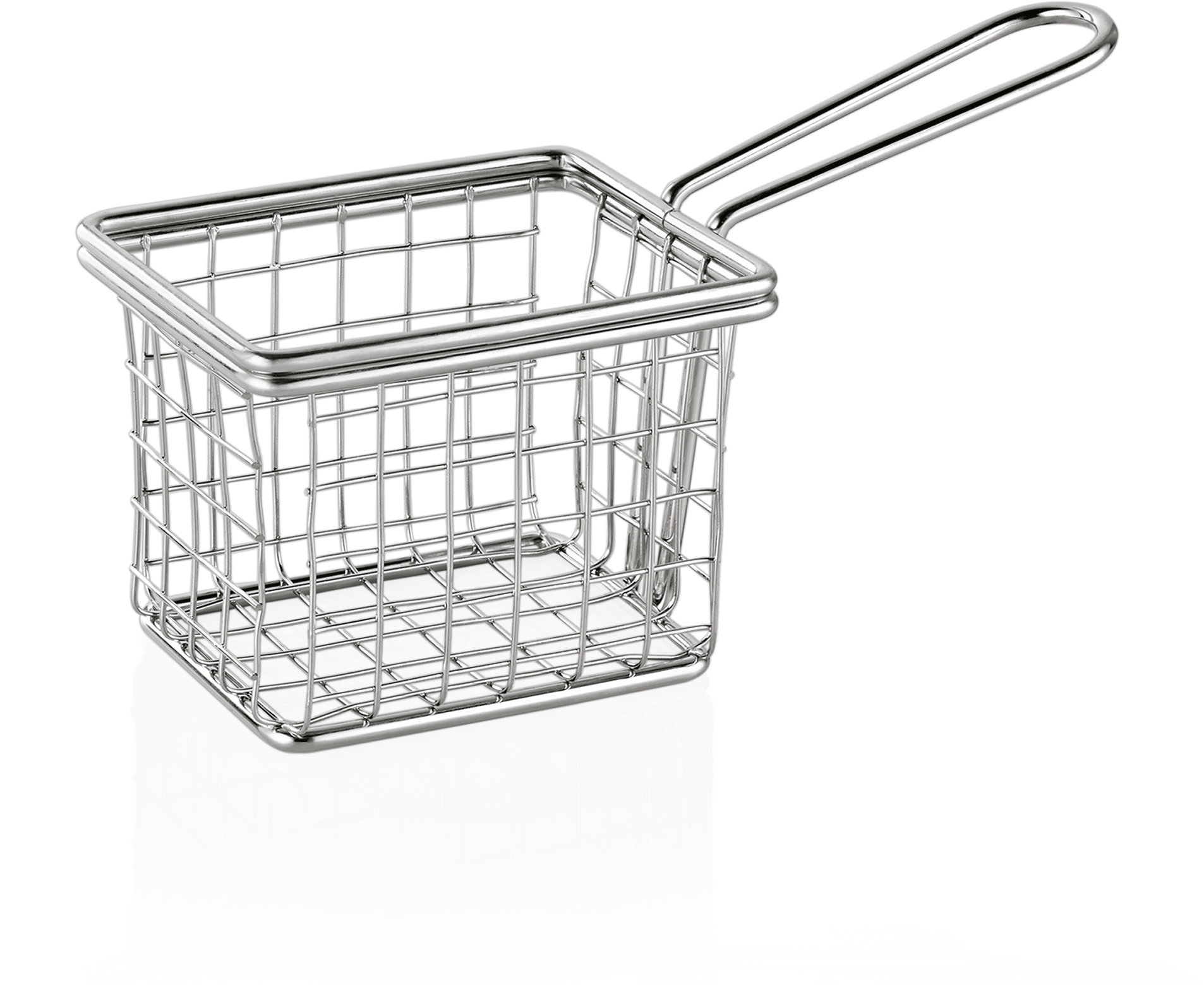 Servierkorb, 10,0 x 8,0 x 8,0 cm, aus CNS Servierkorb, 10,0 x 8,0 x 8,0 cm, aus CNS