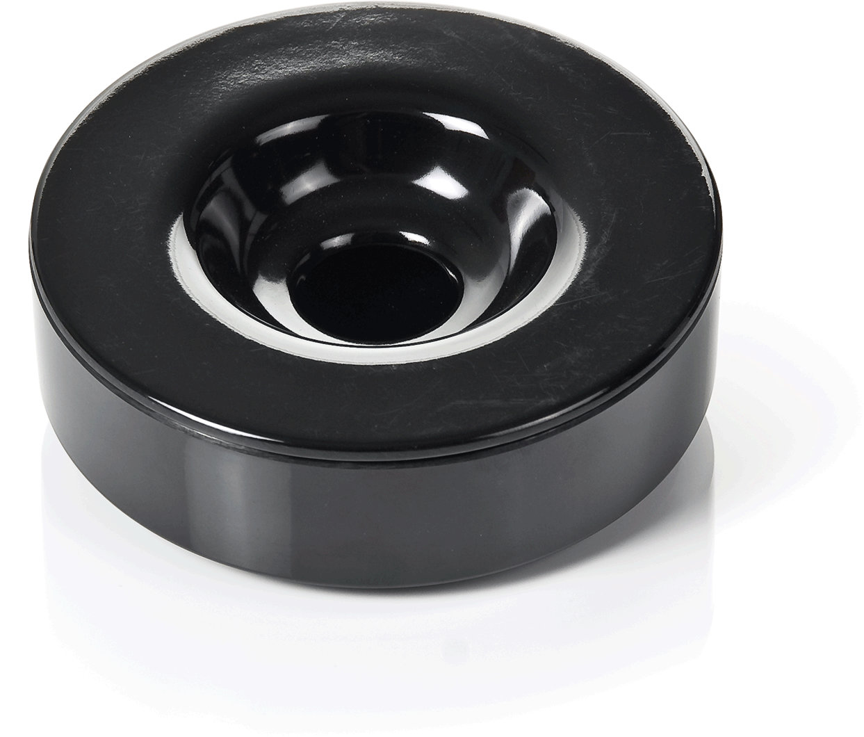Windaschenbecher, Ø 10,0 cm, in schwarz aus Melamin Windaschenbecher, Ø 10,0 cm, in schwarz aus Melamin