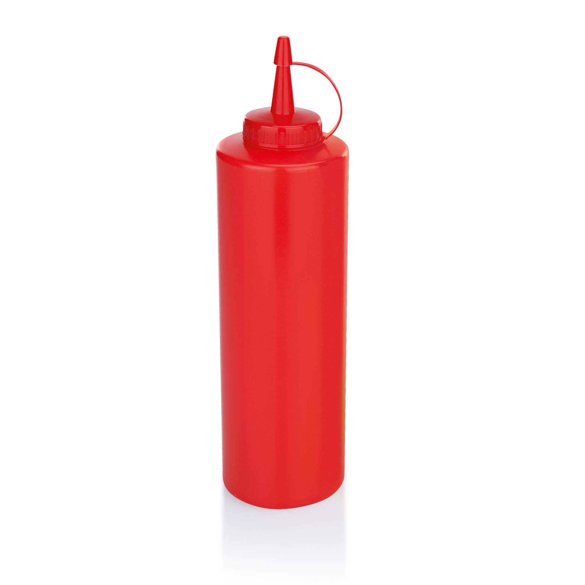 Quetschflasche, 0,70 ltr., rot, Polyethylen