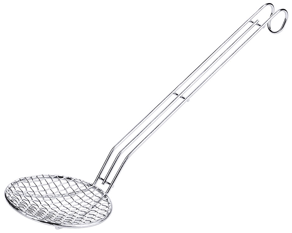Fritierlöffel - Backlöffel Ø 10,0 cm - Stiellänge 27,0 cm Fritierlöffel - Backlöffel Ø 10,0 cm - Stiellänge 27,0 cm