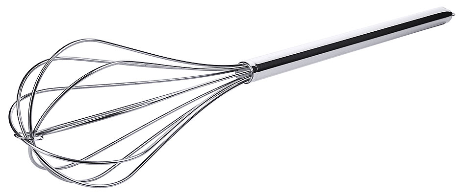 Rührbesen Ø Draht 3,8 mm - Besen 100,0 cm - Stiellänge 60,0 cm