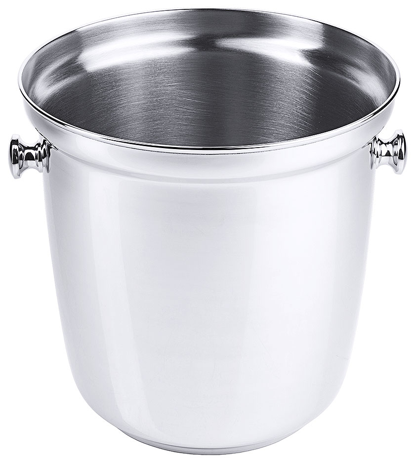 Sektkühler aus Edelstahl Ø 21,0 cm - Höhe 20,0 cm