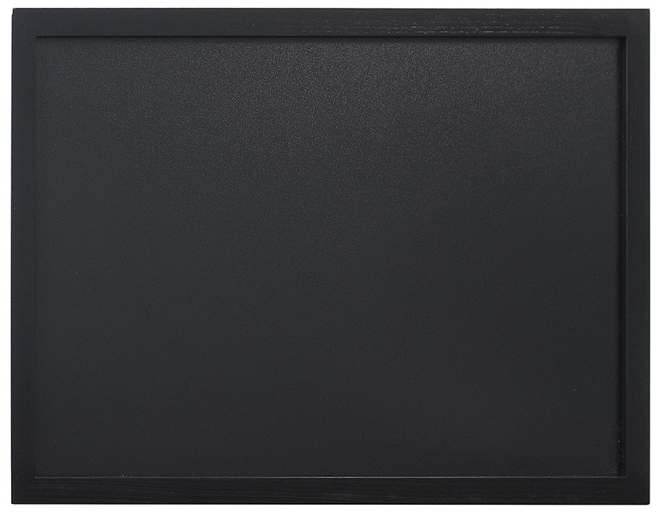 Werbetafeln WANDTAFEL schwarz - Länge 80 cm - Breite 60 cm