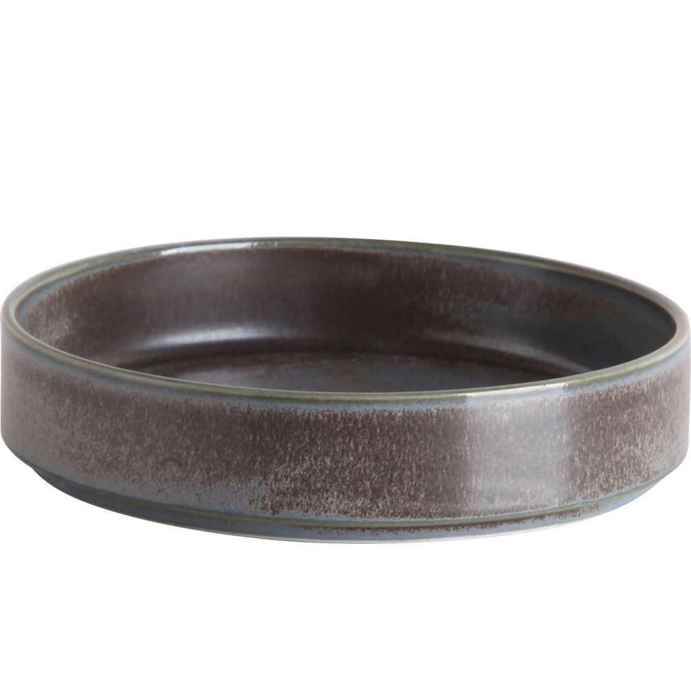 Schale flach Ø 170 mm, Serie Rusty, in Grautönen Schale flach Ø 170 mm, Serie Rusty, in Grautönen