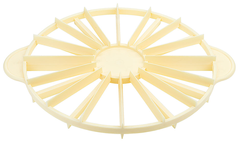 Tortenteiler Ø 26,5 cm - Segmente 14 / 16 - aus Polypropylen