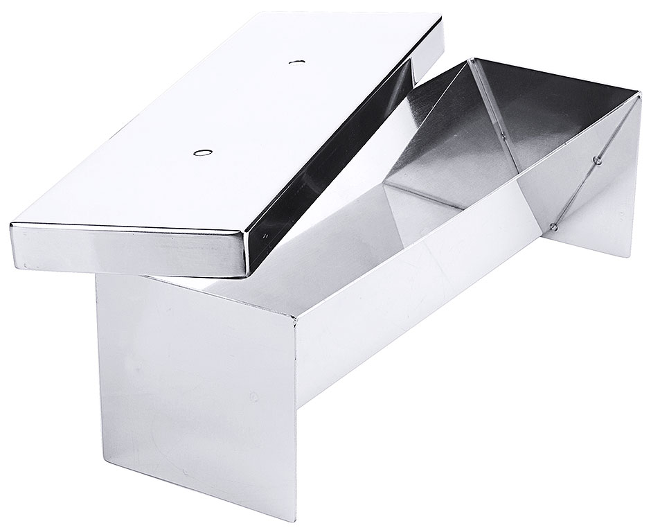 Pastetenform - Maße 26,0 x 8,0 cm - Vol. 0,7 Liter - dreieck Pastetenform - Maße 26,0 x 8,0 cm - Vol. 0,7 Liter - dreieck