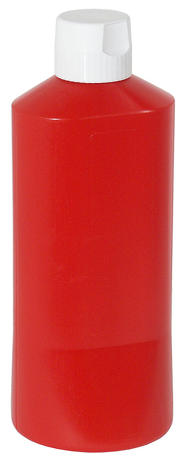 Quetschflasche 1,0 Ltr, - Ø 9,5 cm - Rot