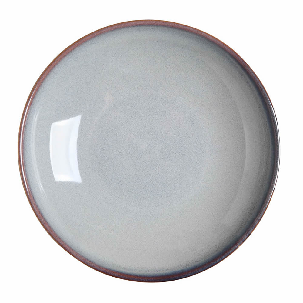 Teller flach Ø 230 mm, Serie Moon, hellgau Teller flach Ø 230 mm, Serie Moon, hellgau