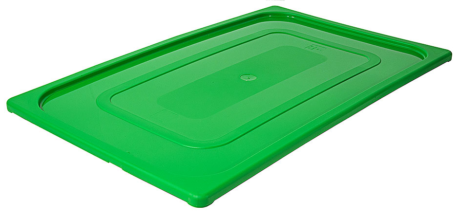 Deckel GN 1/1 - Polypropylen - HACCP Farbe grün Deckel GN 1/1 - Polypropylen - HACCP Farbe grün