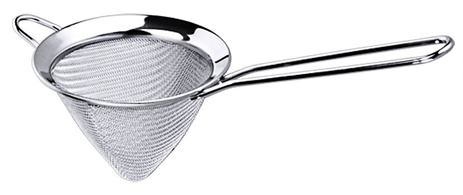 Kaffeesieb, spitz Ø 7,5 cm - Länge 18,0 cm - Volumen 0,1 Liter