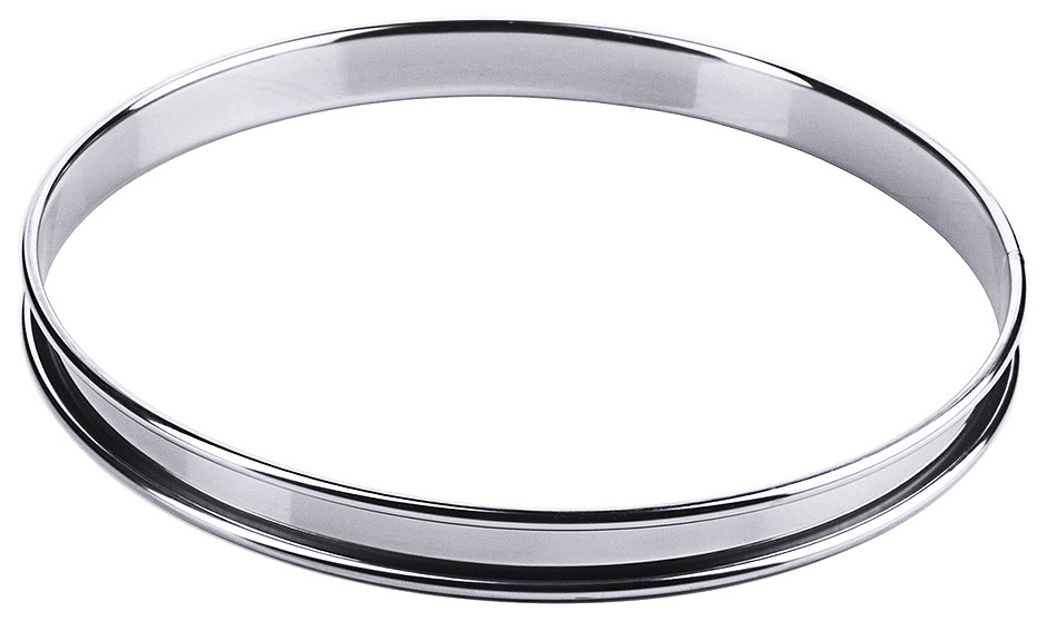 Tortenring flach Ø 22,0 cm aus Edelstahl 18/0