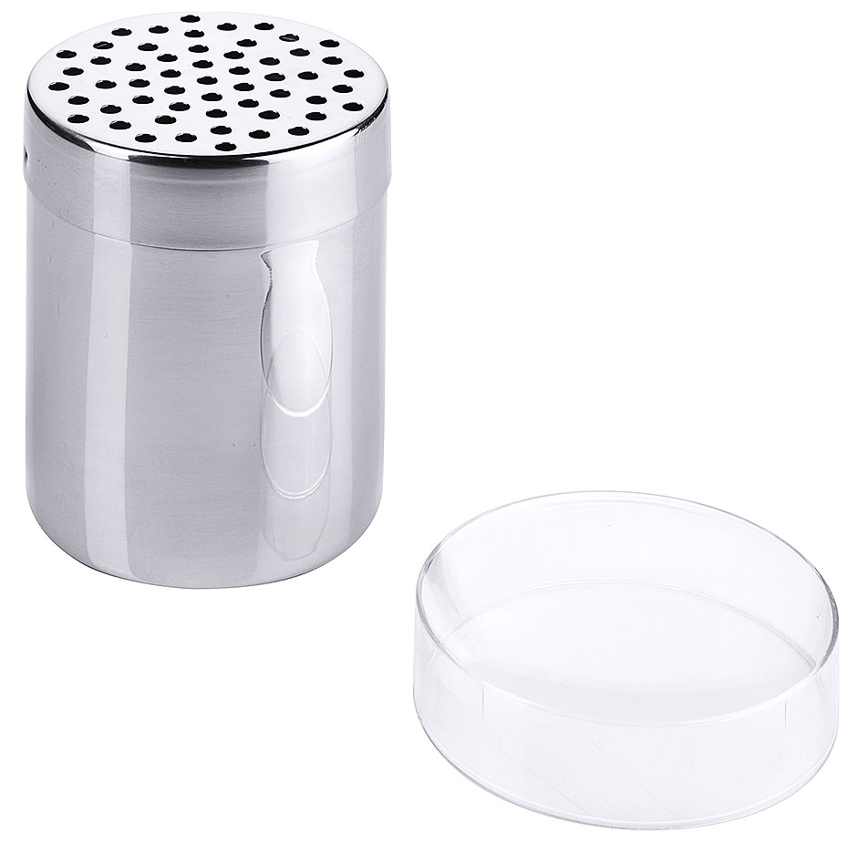 Gewürzdose / Streuer 4 mm-Lochung Ø 7,0 cm - Höhe 9,5 cm Gewürzdose / Streuer 4 mm-Lochung Ø 7,0 cm - Höhe 9,5 cm