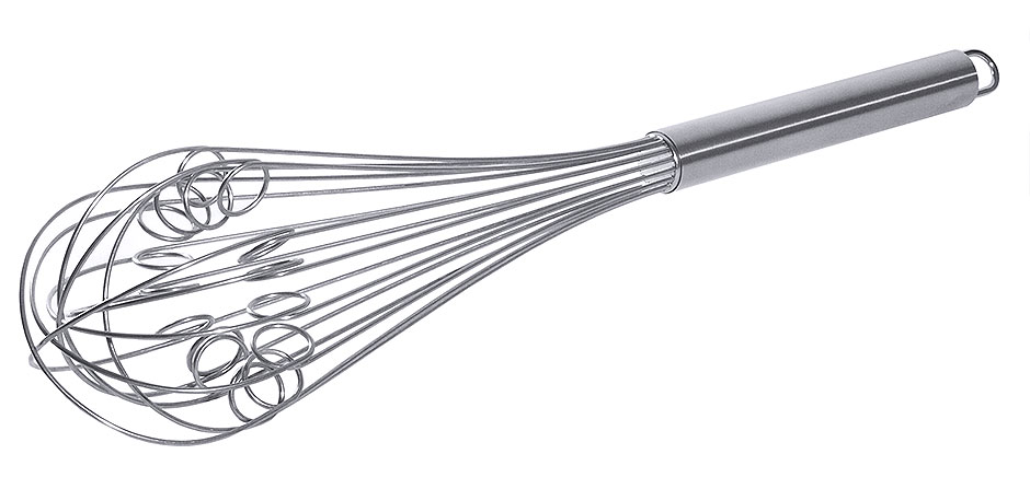 Rührbesen - Länge 45,0 cm - Draht Ø 2,0 cm - Stiellänge 17,0 cm Rührbesen - Länge 45,0 cm - Draht Ø 2,0 cm - Stiellänge 17,0 cm