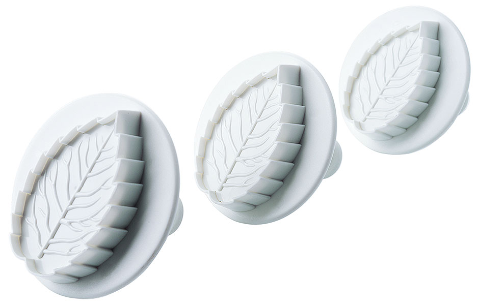 Fondantausstecher Rosenblatt