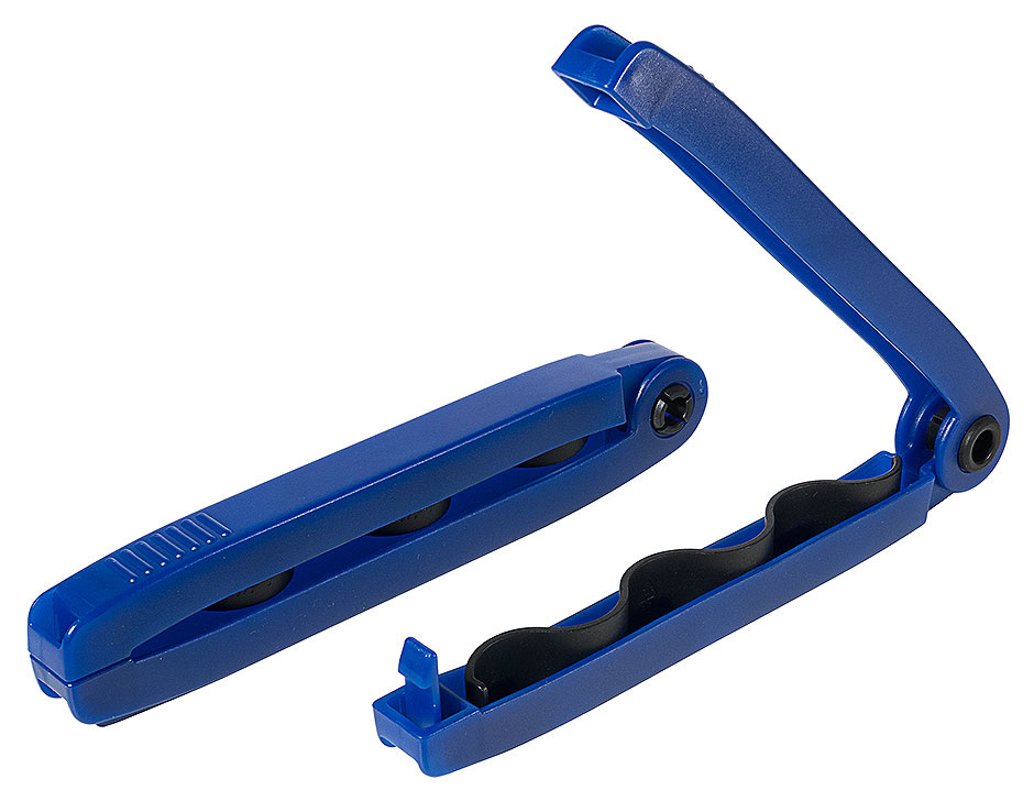 Beutelklammer groß - Länge 24,0 cm - Farbe blau