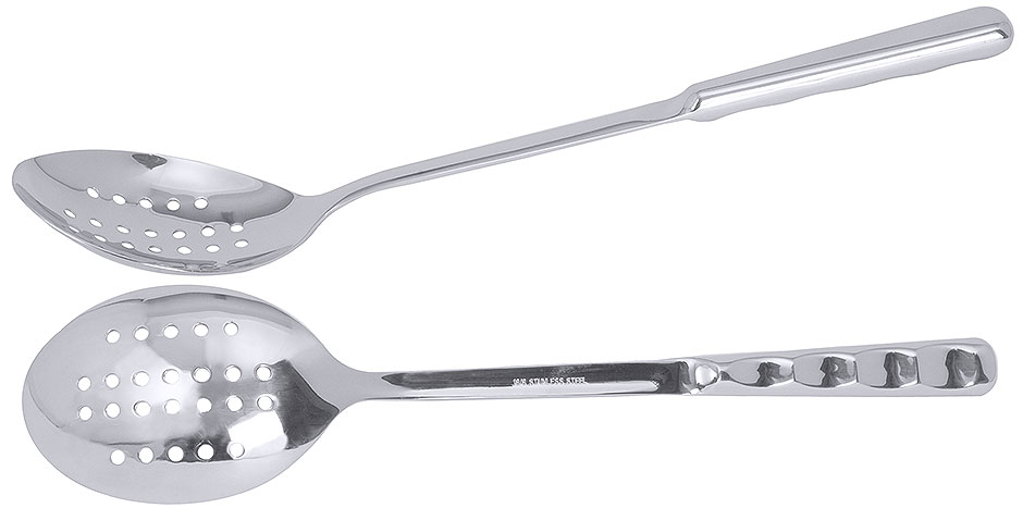 Servierlöffel - Löffel gelocht 9,0 x 6,5 cm - Länge 32,0 cm - Serie ERGONOM