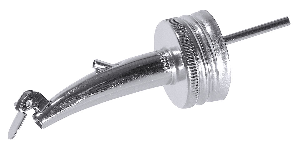 Flaschenausgießer aufschraubbar Ø 2,8 cm - Länge 9,0 cm