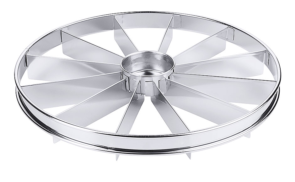 Tortenteiler Ø 32,0 cm - Segmente 12 - Edelstahl