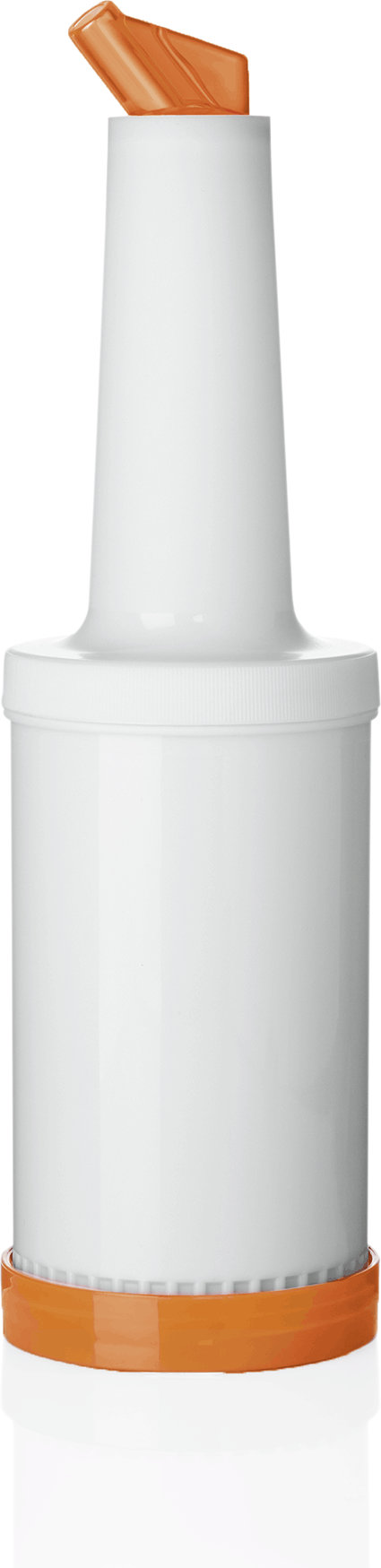 Dosier- & Vorratsflasche, 1,0 Ltr, orange, Polypropylen Dosier- & Vorratsflasche, 1,0 Ltr, orange, Polypropylen