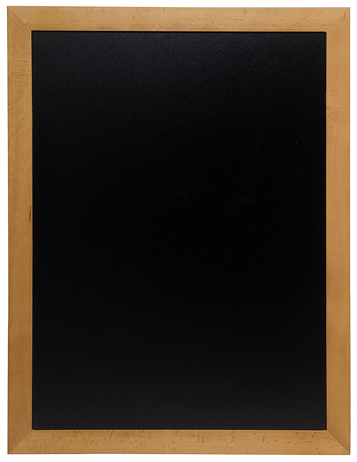 Werbetafeln WANDTAFEL teak - Länge 90 cm - Breite 70 cm