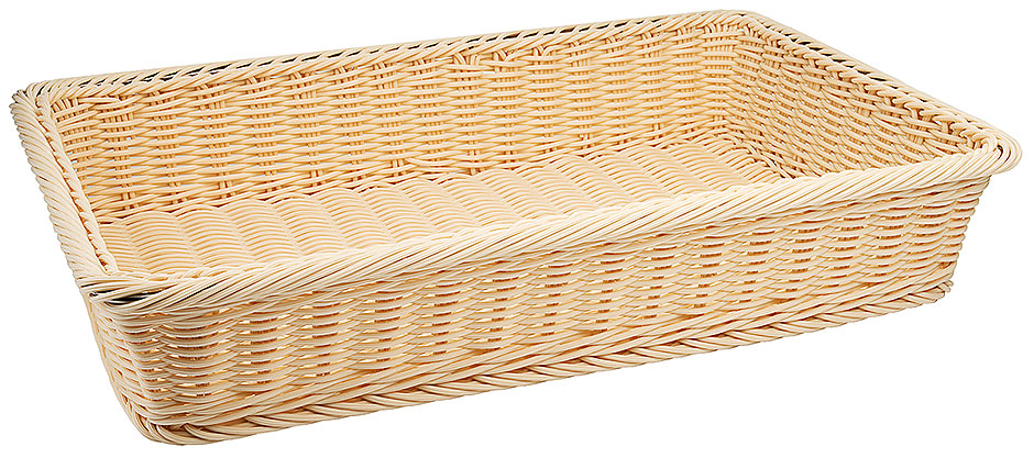 Systemkorb GN 1/1-100 mm, hellbraun, PP