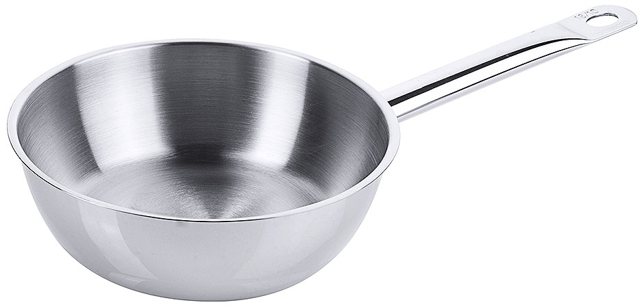 Sauteuse glänzend Ø 18 cm - Volumen 1,00 Liter - Höhe 6,0 cm Sauteuse glänzend Ø 18 cm - Volumen 1,00 Liter - Höhe 6,0 cm