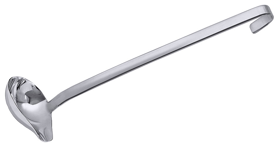 Saucenlöffel - Löffel 7,5 x 4,5 cm - Stiellänge 22,0 cm - Volumen 0,03 Liter Saucenlöffel - Löffel 7,5 x 4,5 cm - Stiellänge 22,0 cm - Volumen 0,03 Liter