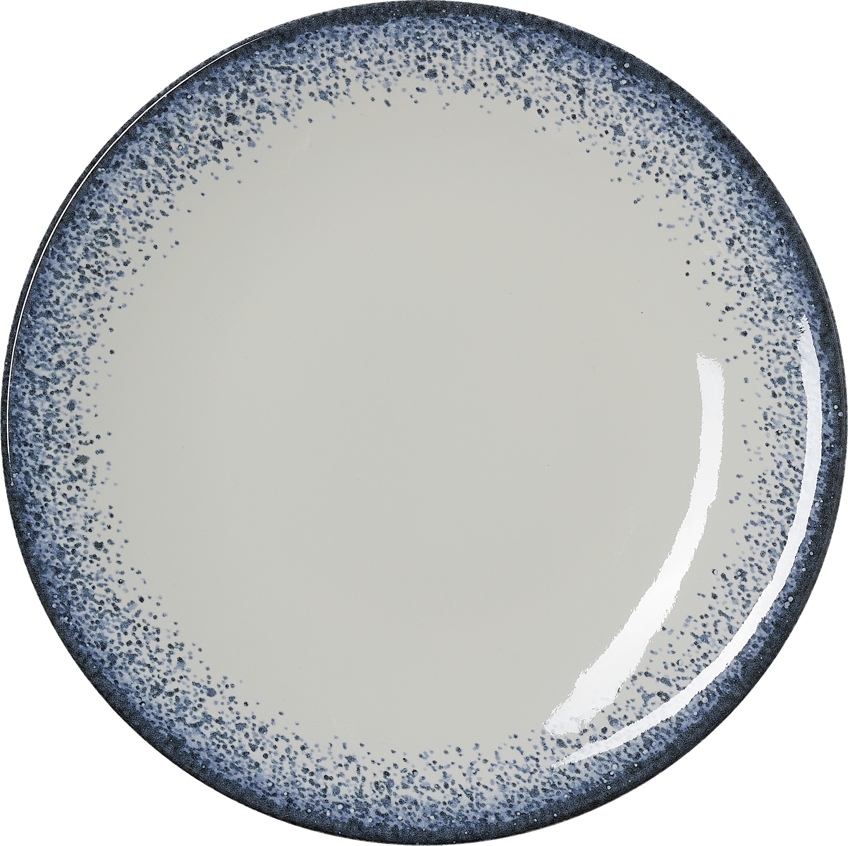 Teller, flach, Ø 27 cm, Serie marina, Porzellan