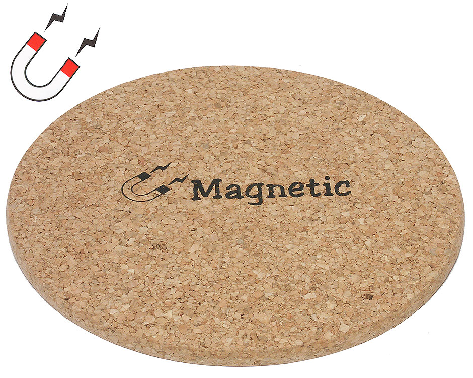 Korkuntersetzer Ø 19,5 cm - Höhe 1,0 cm - magnetisch