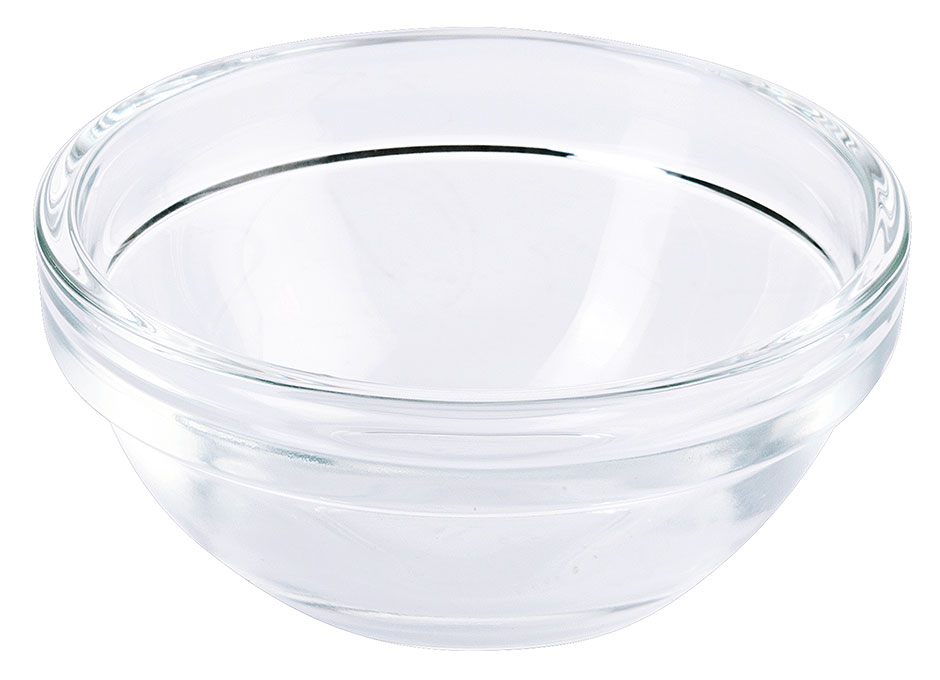 Glasschale Ø 7,0 cm - aus gehärtetem Glas