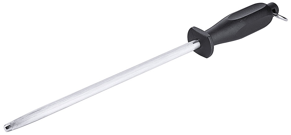Wetzstahl rund - Klingenlänge 25,0 cm - Länge 40,0 cm