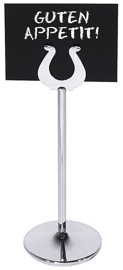 Bankettkartenständer Ø Boden 8,0 cm - Höhe 19,0 cm