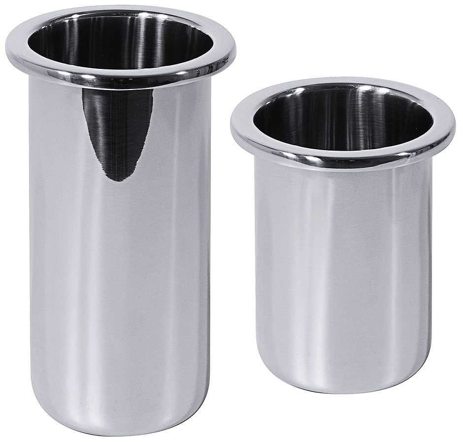 Besteckköcher Ø außen 7,0 cm Ø oben 8,5 cm - Höhe 15,0 cm