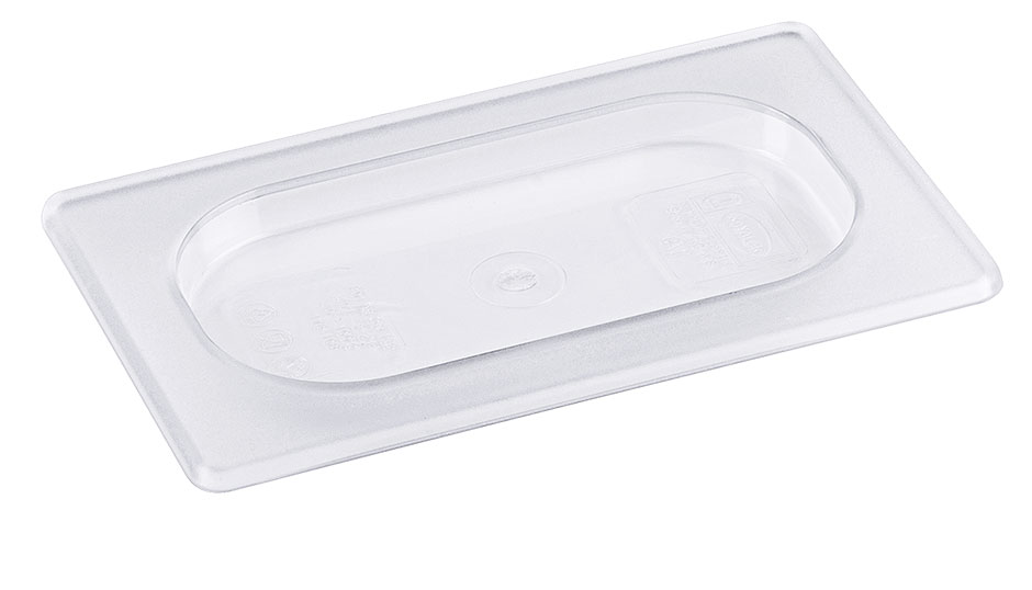 Deckel aus Polycarbonat GN 1/9 - umschließend Deckel aus Polycarbonat GN 1/9 - umschließend