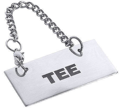 Schild für Kannen: TEE