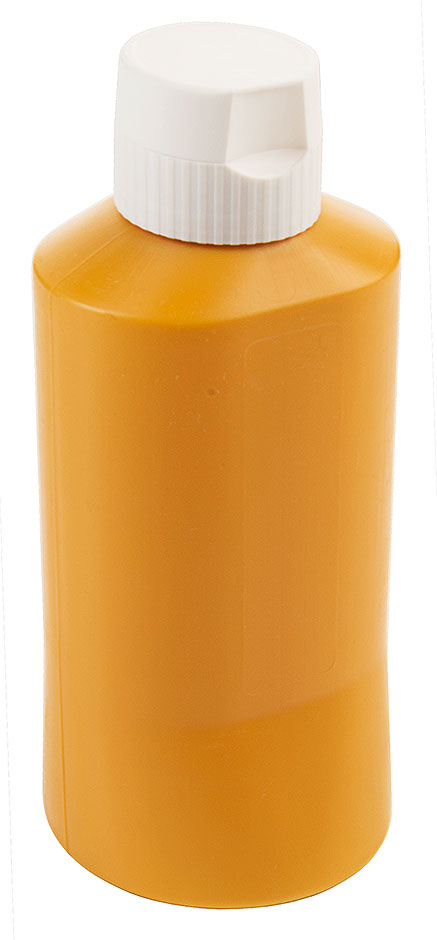 Quetschflasche 0,6 Ltr, - Ø 9,5 cm - Ocker Quetschflasche 0,6 Ltr, - Ø 9,5 cm - Ocker