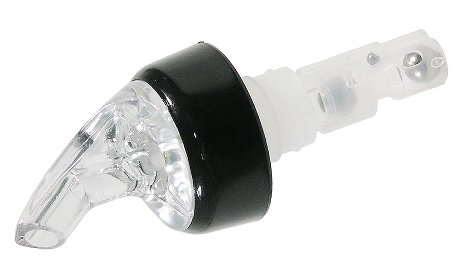 Kugelmaßausgießer 4,0 cl - Durchlauf Ø 6 mm - Länge 10,0 cm - klar Kugelmaßausgießer 4,0 cl - Durchlauf Ø 6 mm - Länge 10,0 cm - klar