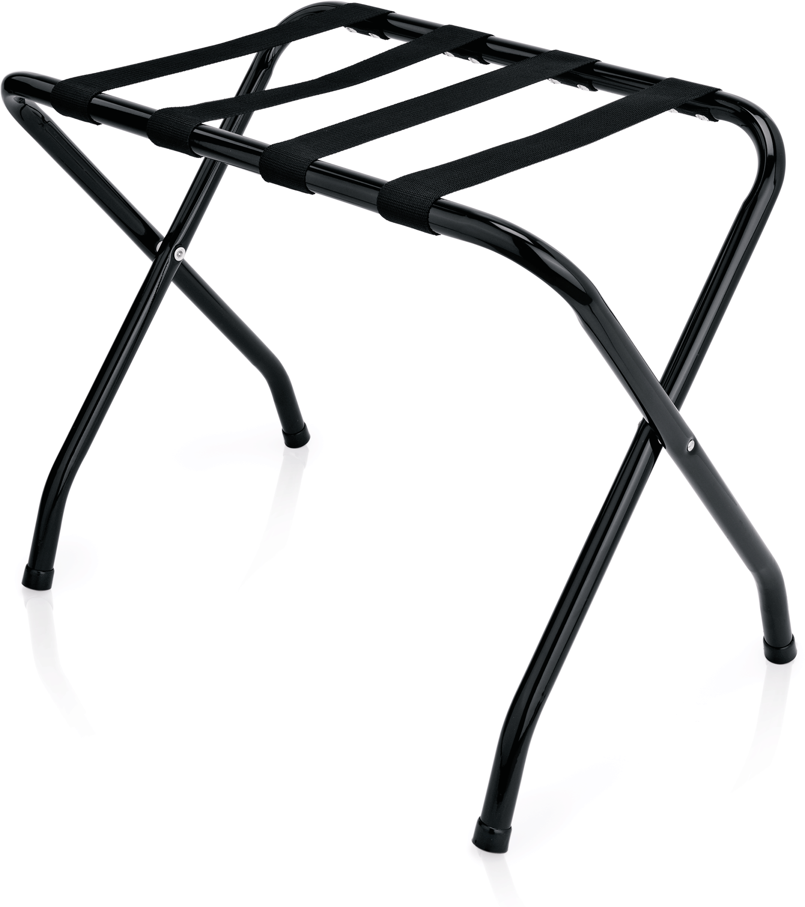 Gepäckablage, 67 x 42 x 50 cm, schwarz, pulverbeschichteter Stahl