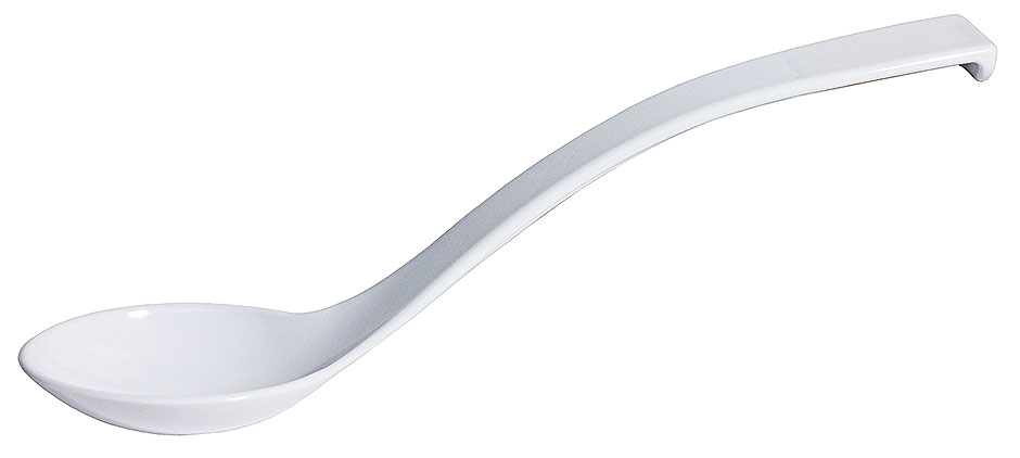 Vorlegelöffel - Länge 23,5 cm - weiß