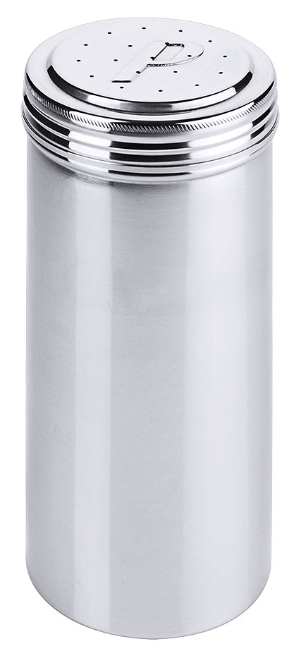 Pfefferstreuer Ø 7,0 cm - Höhe 18,5 cm - Volumen 0,6 Liter