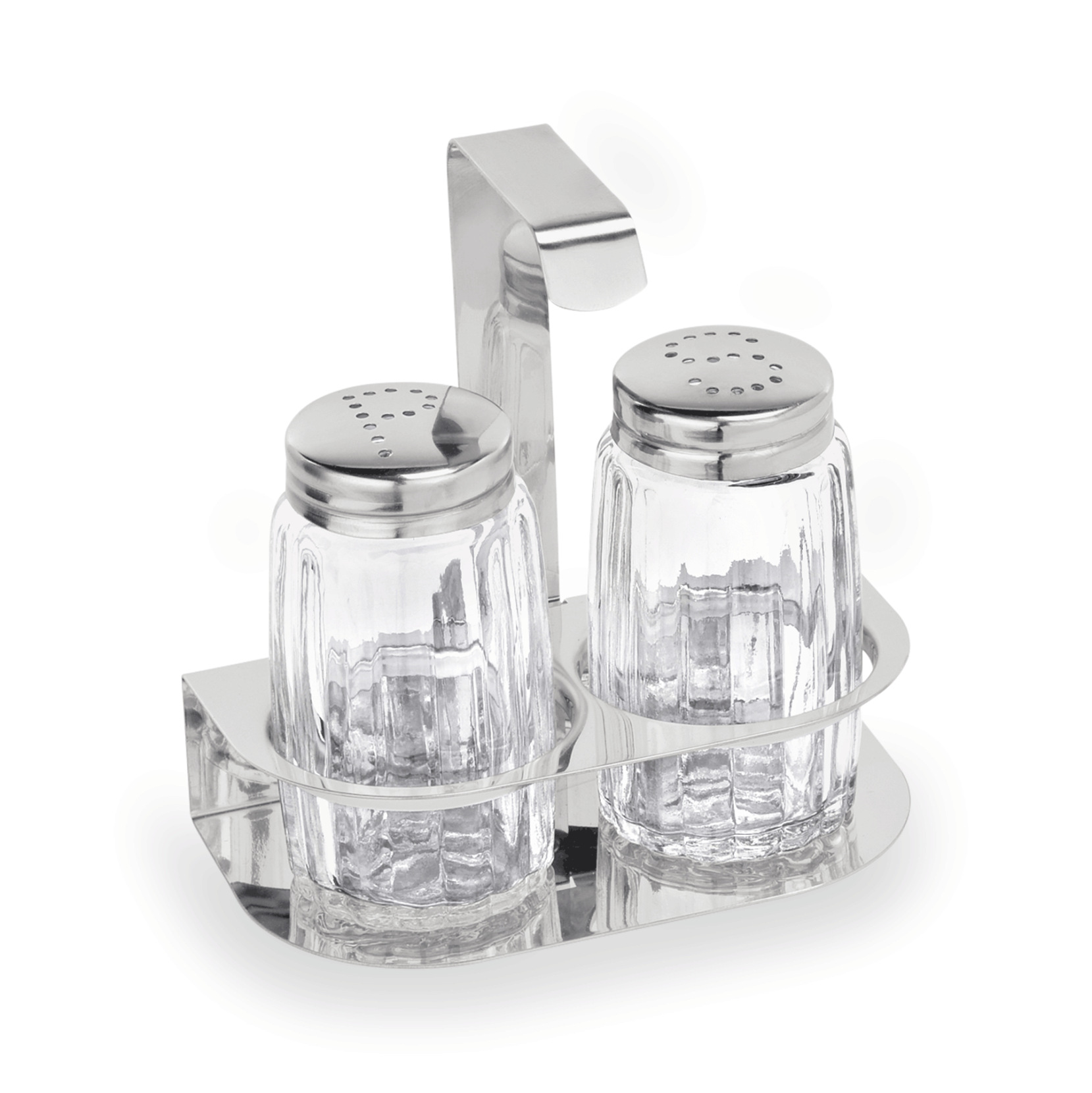 Menage, 2-teilig, Salz & Pfeffer, Edelstahl Menage, 2-teilig, Salz & Pfeffer, Edelstahl