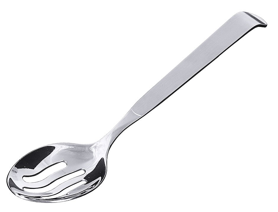 Servierlöffel perforiert - Löffel 8,0 x 5,0 cm Länge 24,0 cm