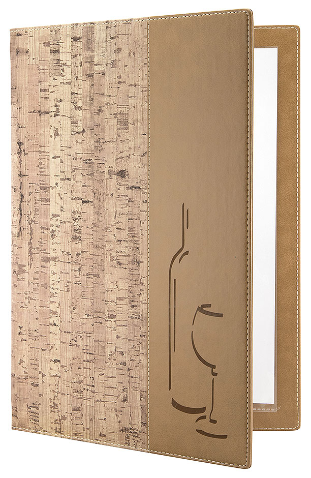 Weinkartenmappe - DIN A4 Weinkartenmappe - DIN A4