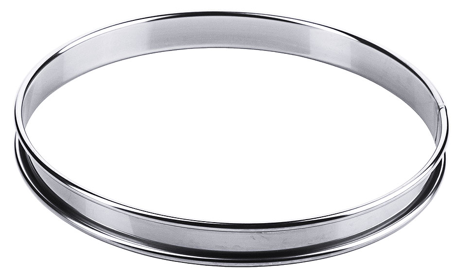 Tortenring flach Ø 32,0 cm aus Edelstahl 18/0 Tortenring flach Ø 32,0 cm aus Edelstahl 18/0