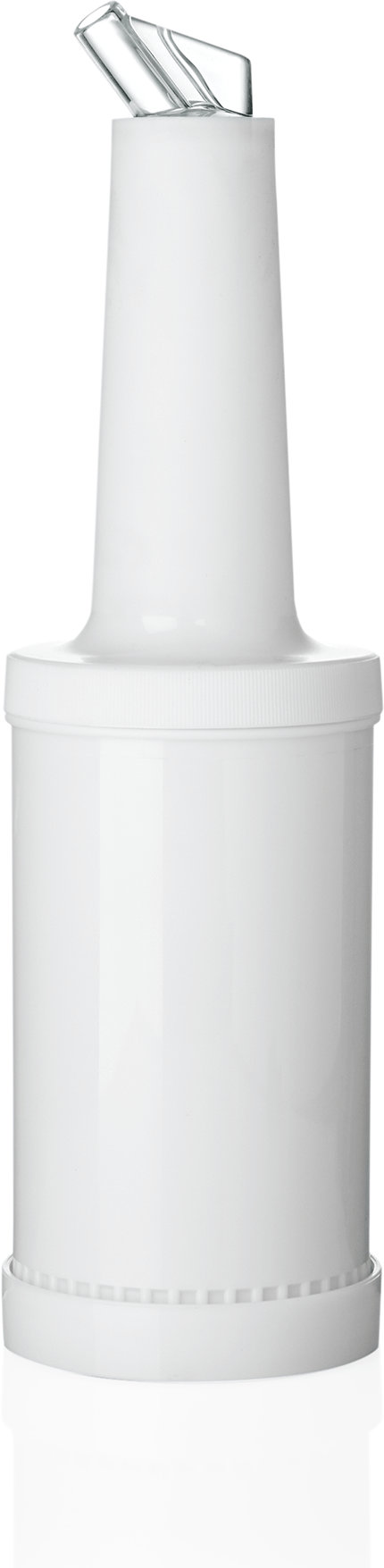 Dosier- & Vorratsflasche, 1,0 Ltr, weiß, Polypropylen Dosier- & Vorratsflasche, 1,0 Ltr, weiß, Polypropylen