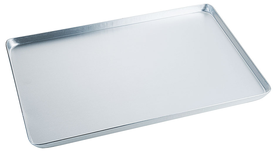 Backwaren Auslageblech - Maße 48x32 cm - Aluminium